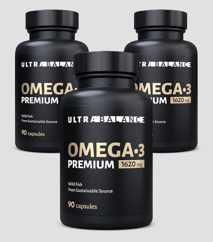 Omega-3 1620mg Premium от UltraBalance