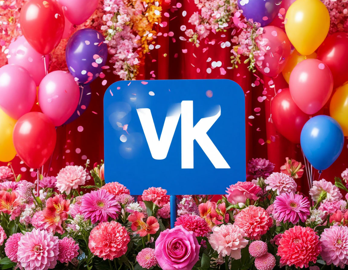С днём рождения, "ВКонтакте"! Создано автором при помощи *Шедеврум