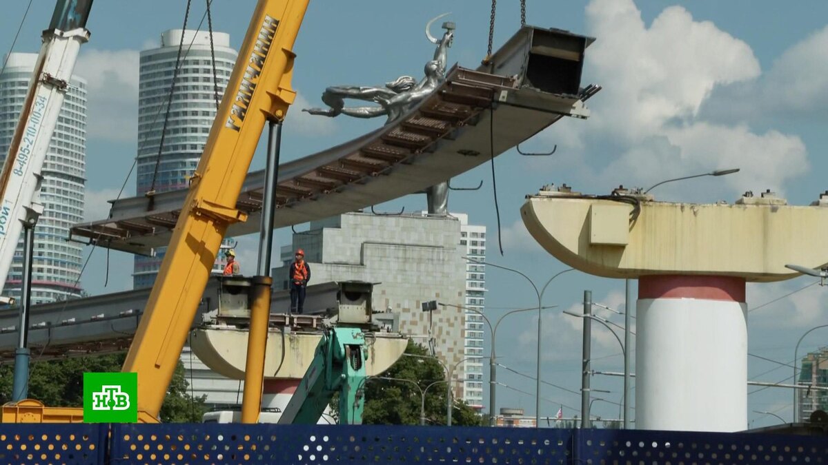    Участок монорельса «Выставочный центр»  «Тимирязевская» отреставрируют