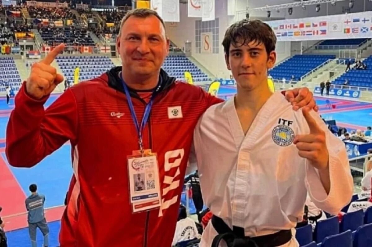    Никита Демин стал чемпионом мира по тхэквондо