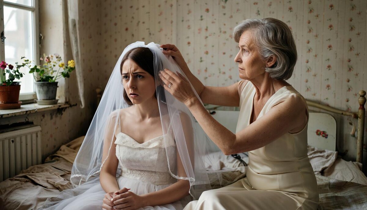 Мы вдвоём в старой комнате, где я выросла