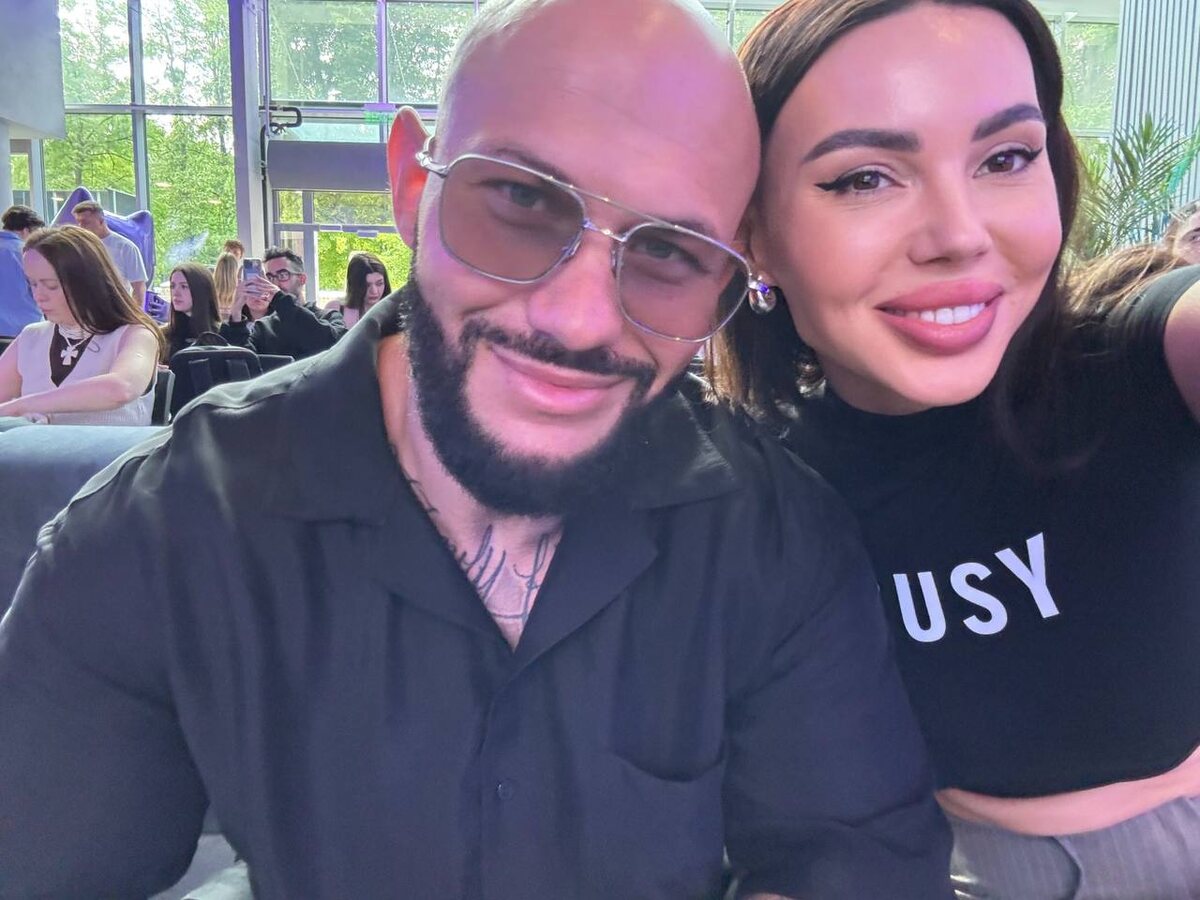 Джиган и Оксана Самйлова. Фото: Telegram/@