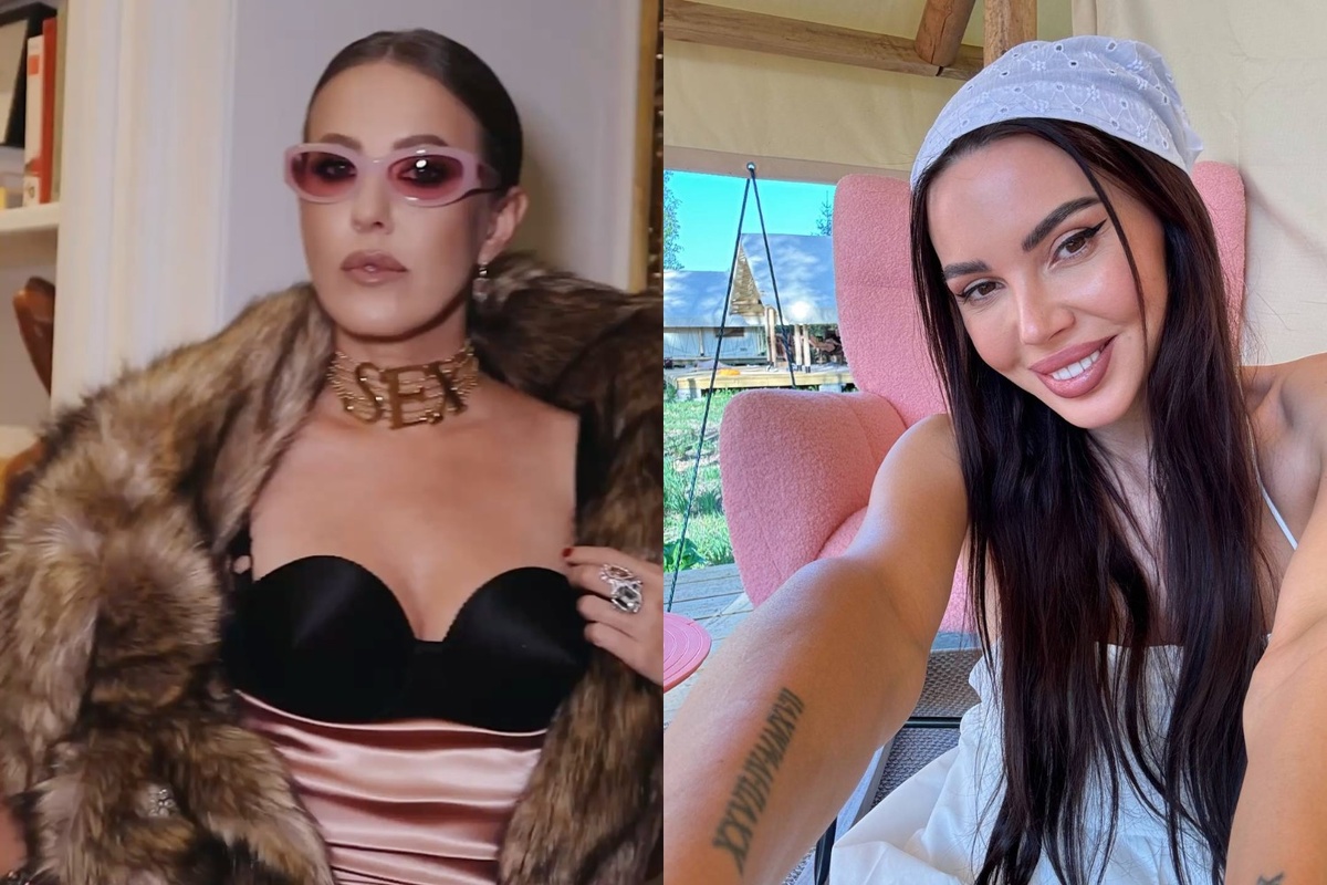 Ксения Собчак и Оксана Самойлова. Фото: соцсети