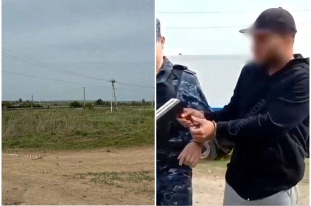    Место, где произошла трагедия. Кадры во время проверки показаний на месте. Фото: Коллаж АиФ-Ростов/ СУ СКР по РО