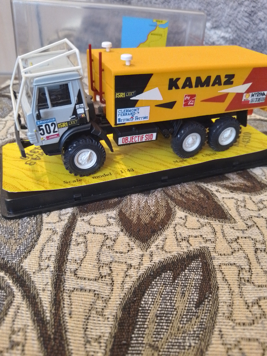 Масштабная модель Камаз 4310 ралли (Элекон, Казань.)