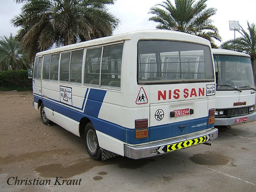 Nissan Civilian W40 сзади. Источник фото: fotobus.msk.ru