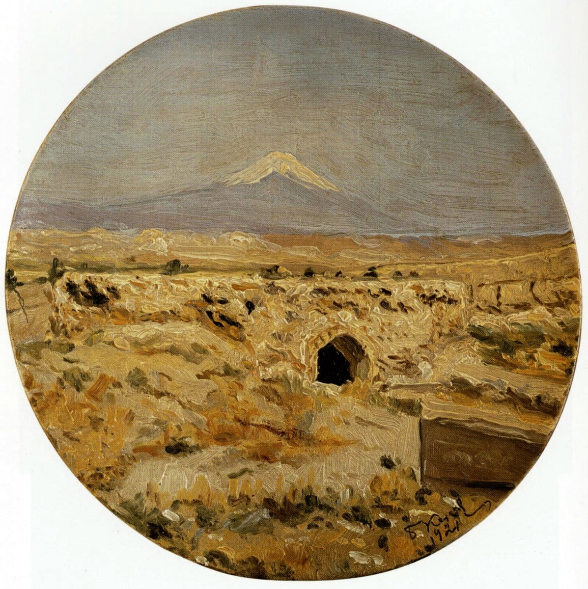 «Гробница Ноя», Бехруз Кенгерли, 1921, Национальный музей искусств Азербайджана, Баку