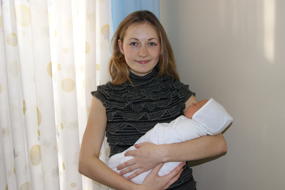 Фотография Ирины с сыном