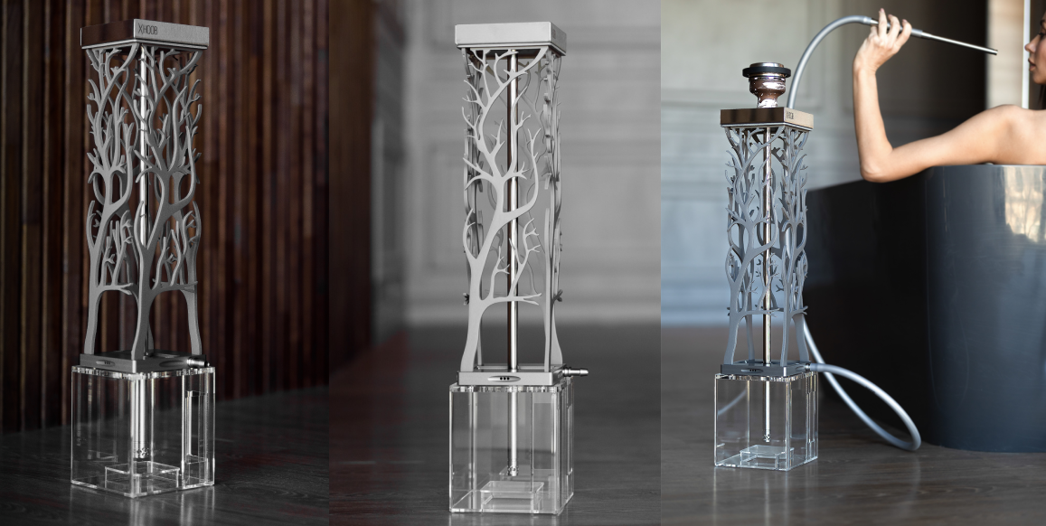 Кальян HOOB LEAF (Нержавеющая сталь)