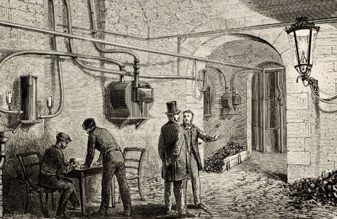 Газовое освещение в XIX веке