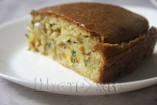 Капустный пирог.