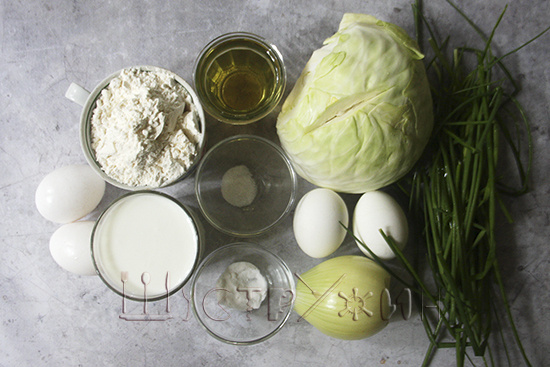 Что нужно для быстрого пирога с капустой.