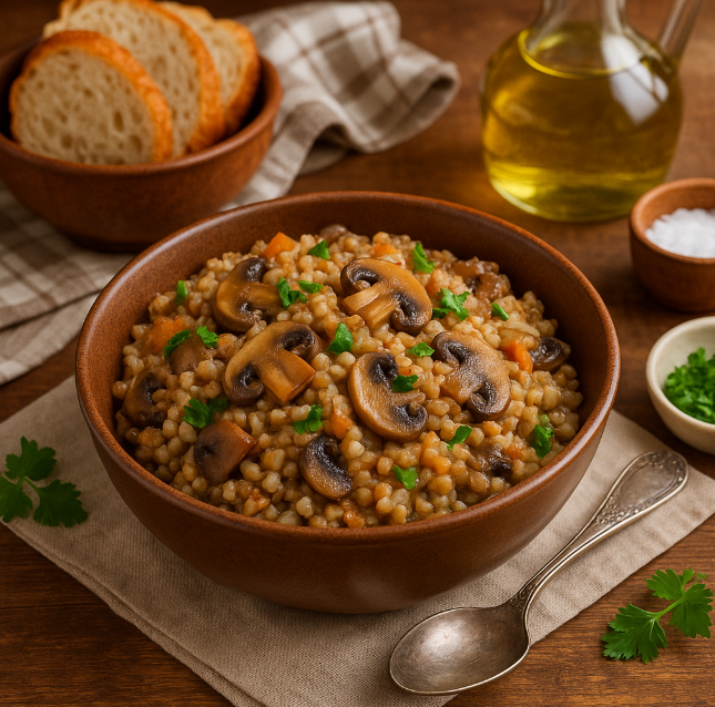 Каша с грибами рецепты от Дарики