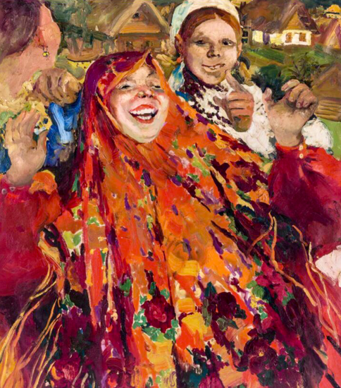 Ф. Малявин. Частушки. Из открытого источника