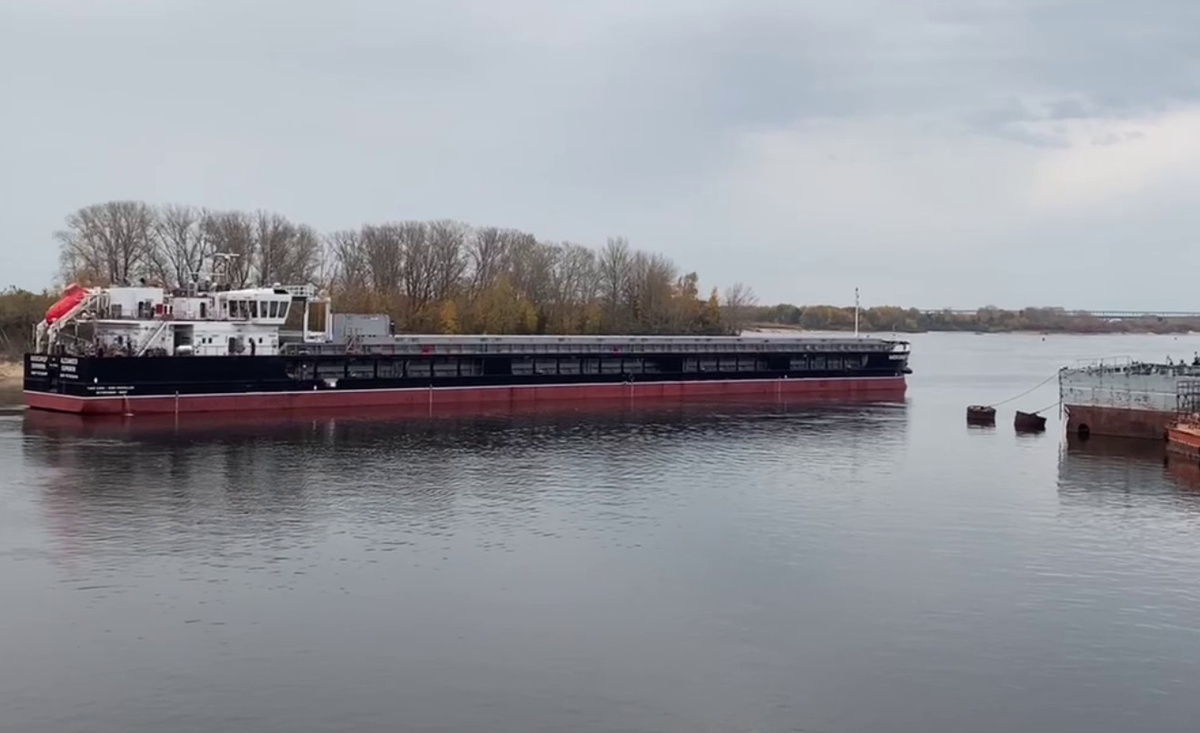 Стоп-кадр видео завода «Красное Сормово»