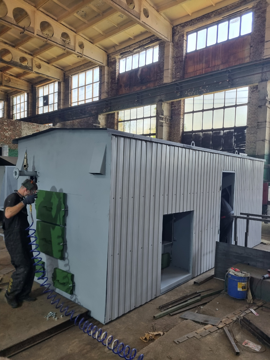 Процесс производства модульной котельной