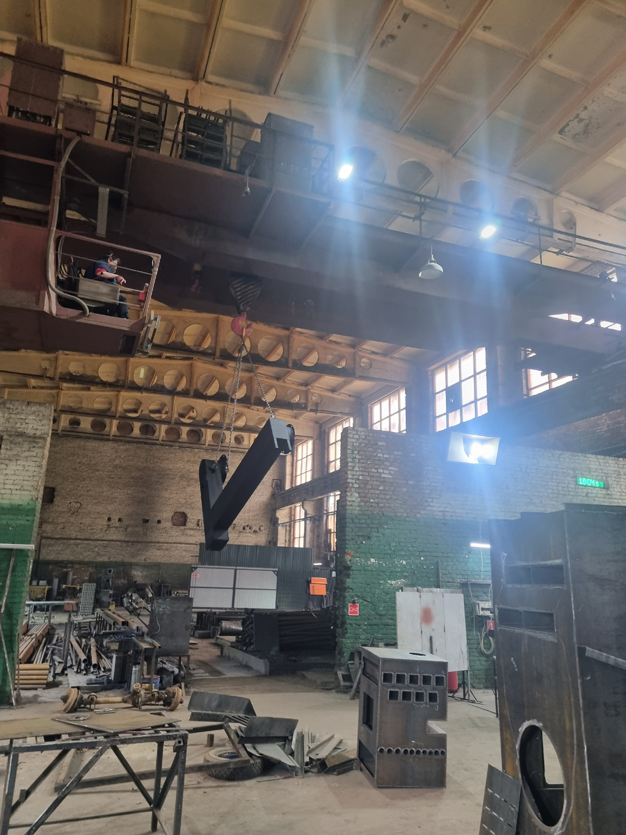 Производство элементов модульной котельной