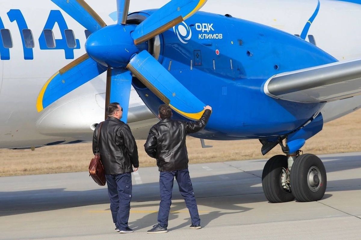 Турбовинтовые двигатели ТВ7-117СТ-01, разработки и производства петербургского предприятия ОДК-Климов