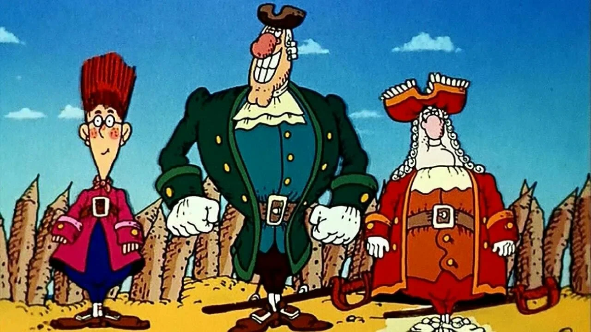 Кадр из мультфильма «Остров сокровищ»