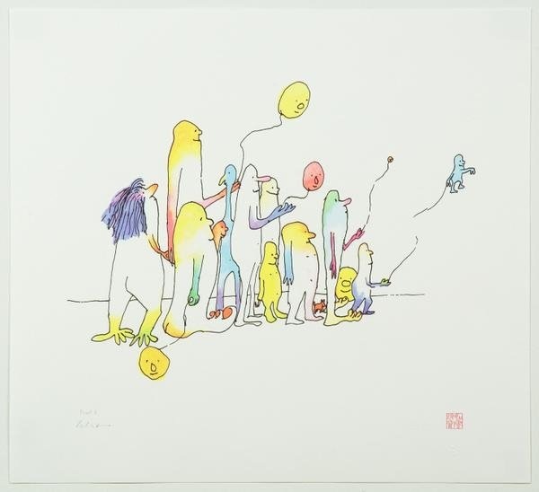 Джон Леннон. «Соберёмся вместе» (до 1964). Частная коллекция.