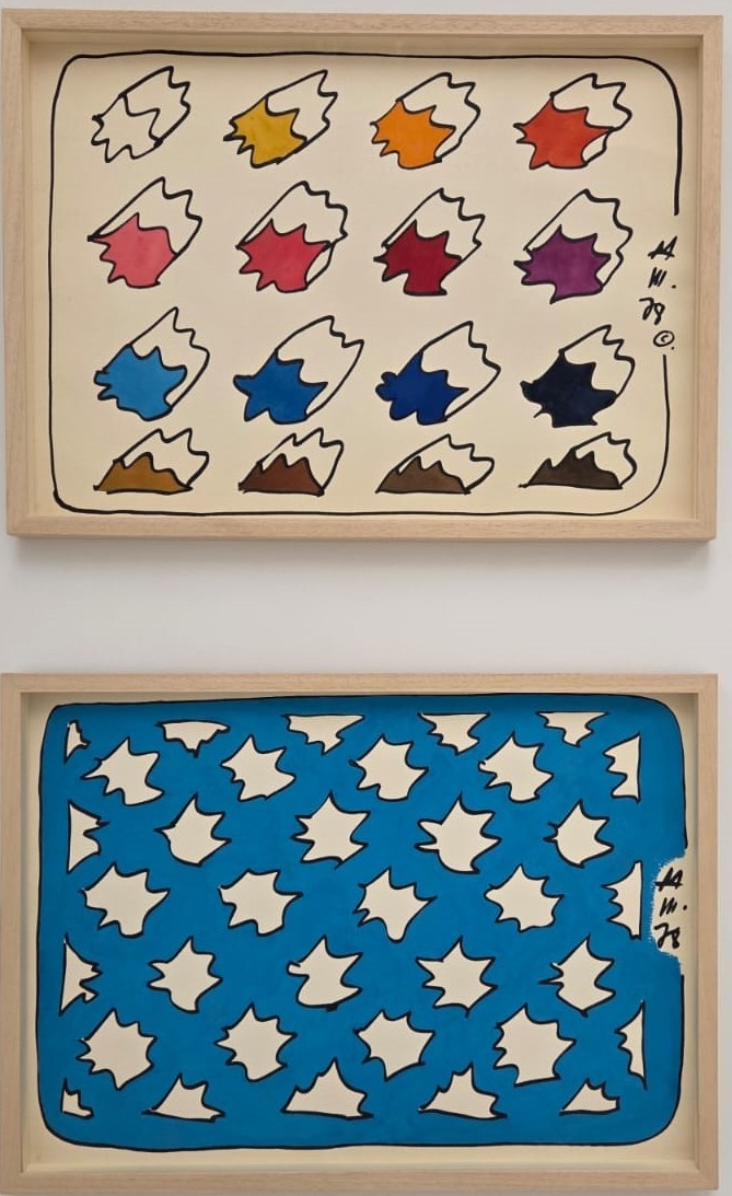 Андрей Абрамов. Без названия. 1978 бумага, фломастер