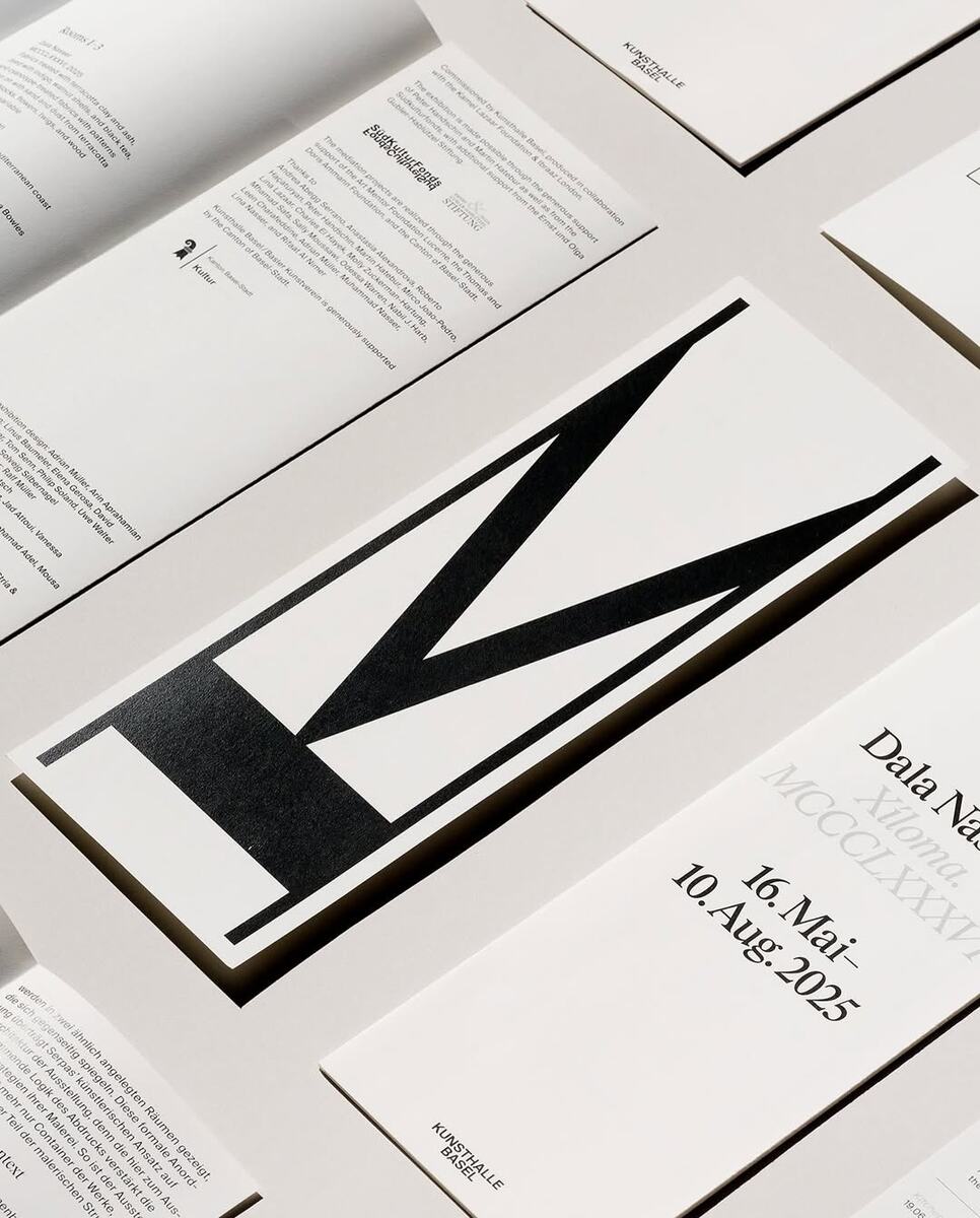 Студия PORTO ROCHA представила новый фирменный стиль для Kunsthalle Basel 