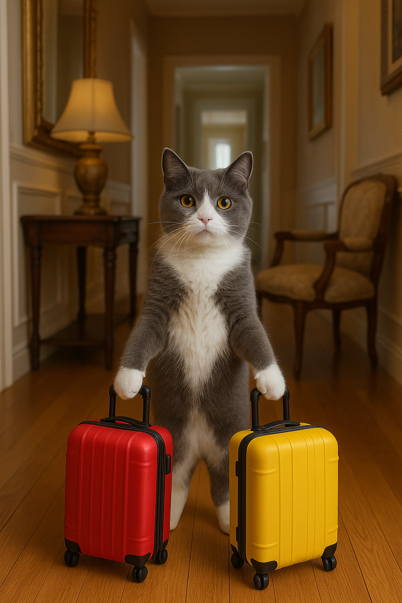 Переезд кота. 