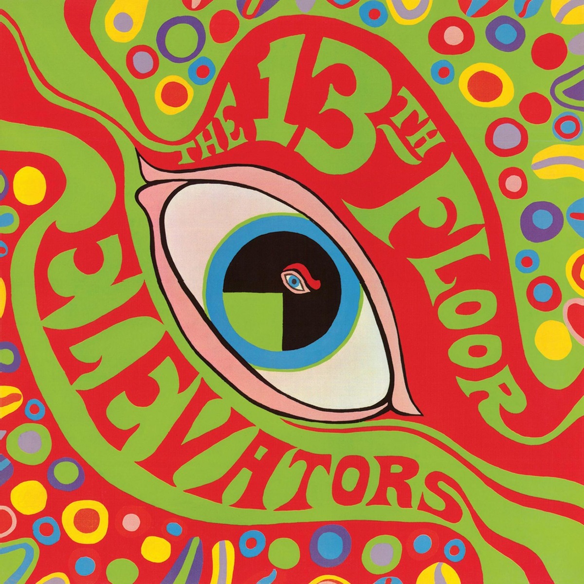 Обложка альбома The 13th Floor Elevators - "The Psychedelic Sounds of the 13th Floor Elevators"