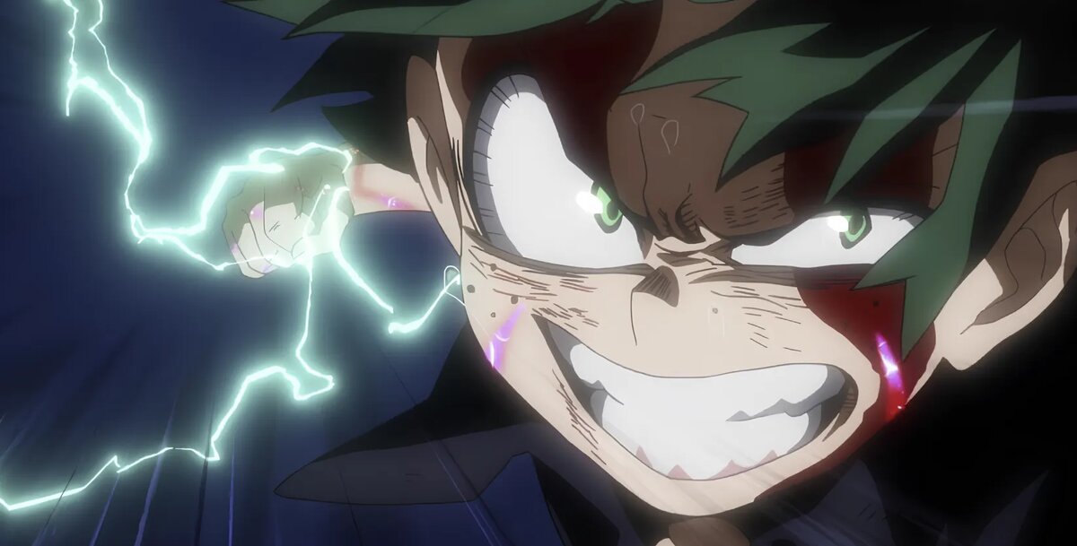 Кадр из аниме «Моя геройская академия»   📷