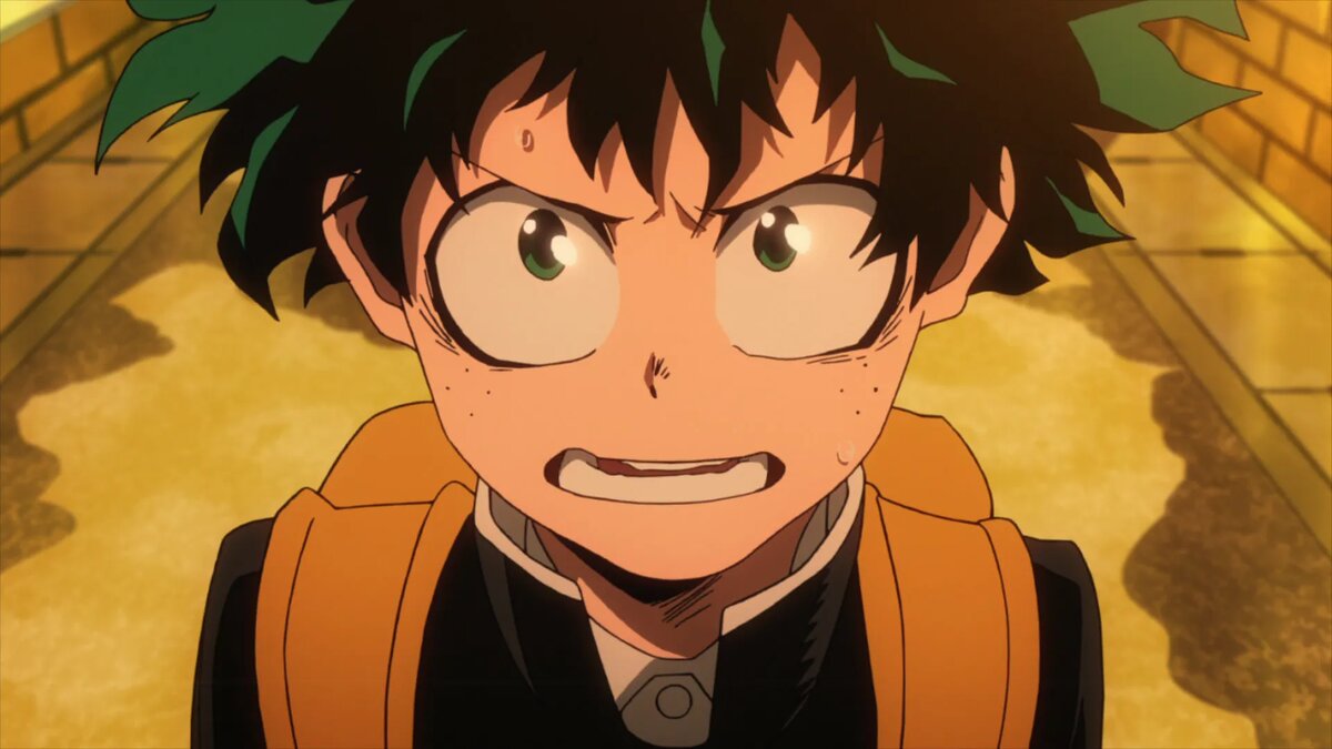 Кадр из аниме «Моя геройская академия»   📷