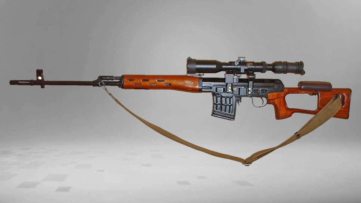 Фото: Снайперская винтовка Драгунова (СВД) 