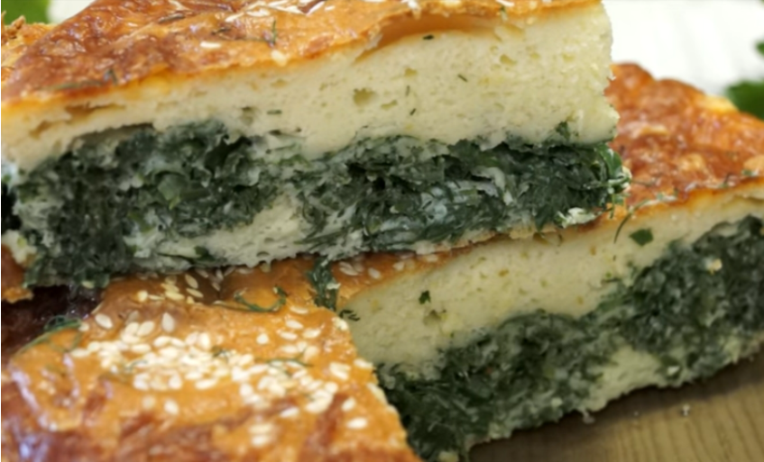 Самый полезный заливной пирог. Без замеса и хлопот: Пирог, который покорит вас с первого кусочка.