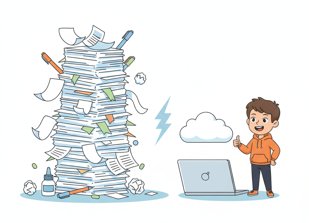 Бумага VS Компьютер