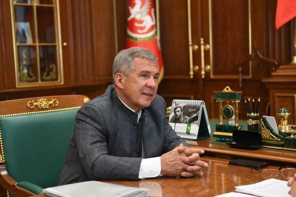 Раис Татарстана Рустам МиннихановФото: пресс-служба Раиса РТ