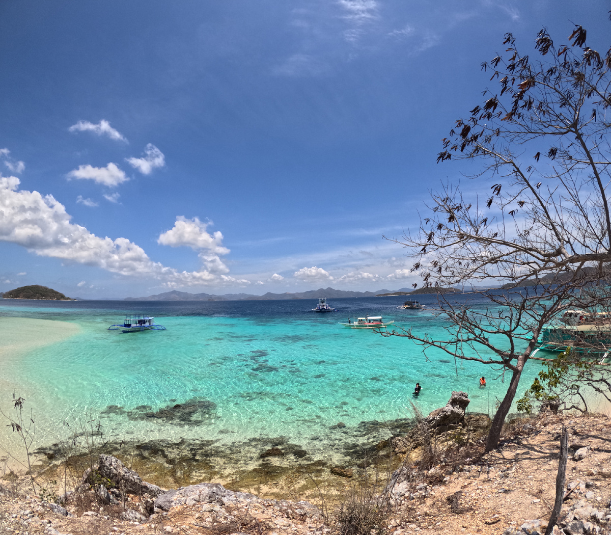 вид с одного из островов, который мы посетили во время экспедиции