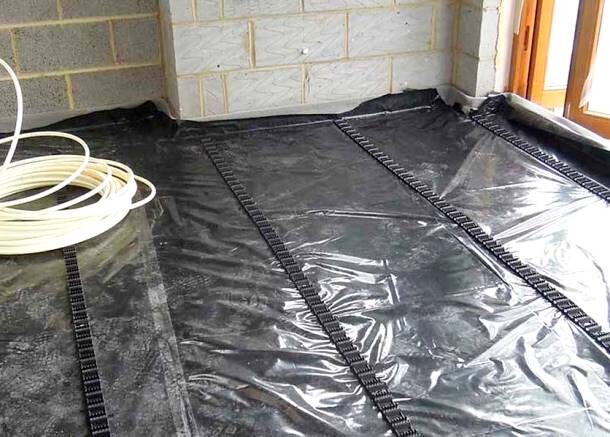 Гидроизоляция и подложка