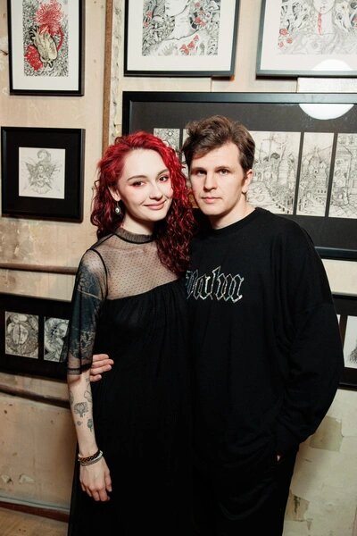    Мария Михалкова-Кончаловская с мужем Никитой