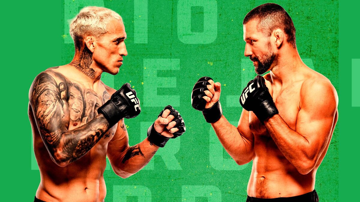     Чарльз Оливейра и Матеуш Гамрот