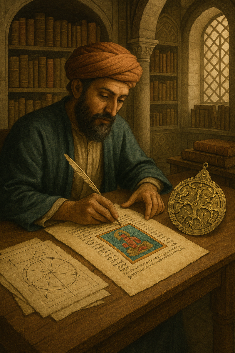 «Великие посредники». Арабские учёные не просто скопировали индийскую систему — они её усовершенствовали, добавив десятичные дроби и тригонометрические функции. Багдадский «Дом мудрости» стал лабораторией мировой математики.