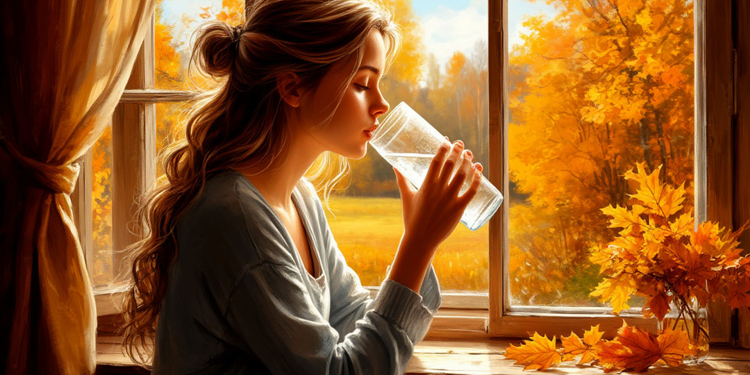 Почему вредно пить утром воду натощак?