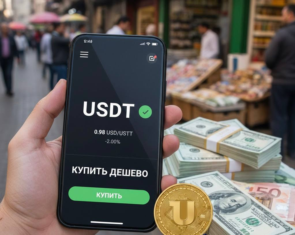 Как купить USDT дёшево

