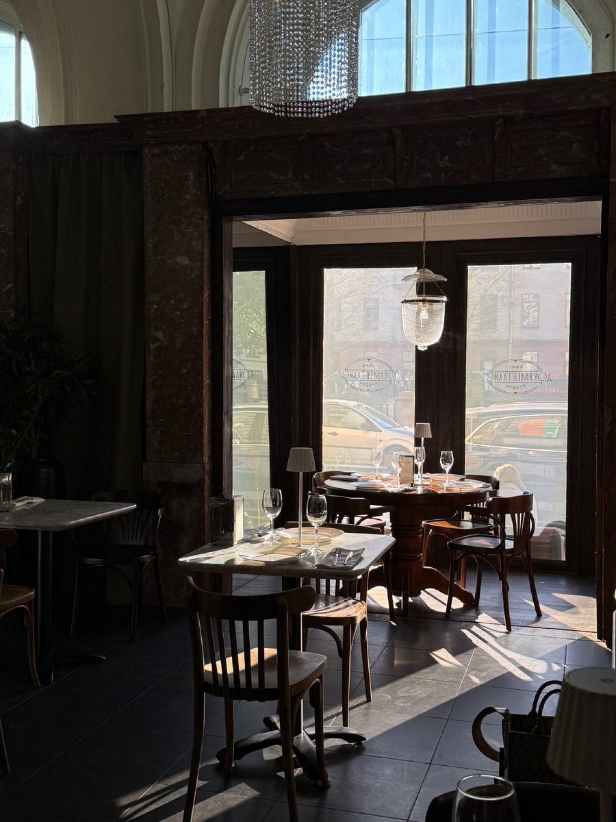 Интерьер ресторана «Документалист»