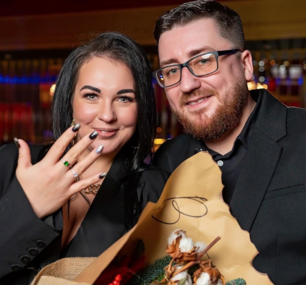 Александра с мужем Павлом