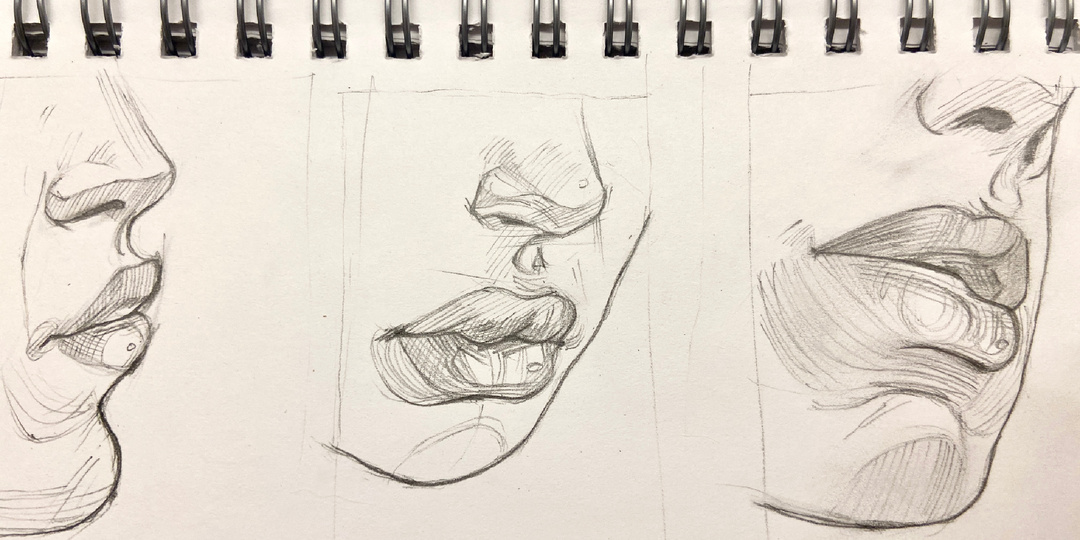 Как нарисовать губы