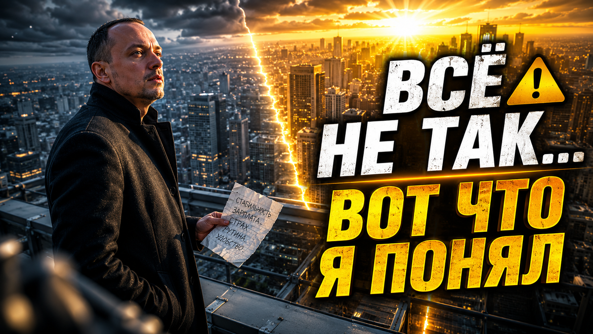 Я осознавал это 9 лет, а тебя научу за минуту: 10 неприятных истин о жизни, которые откроют глаза 👀