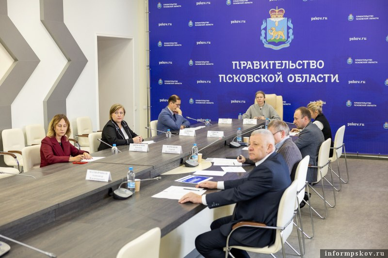 Экспертный совет особой экономической зоны «Моглино». Фото здесь и далее: пресс-служба правительства Псковской области