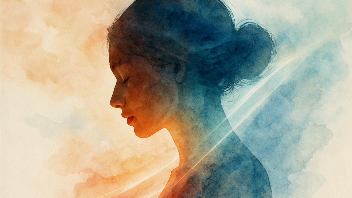 Тепло и холод. Спокойствие и буря. Примирение своих внутренних стихий.