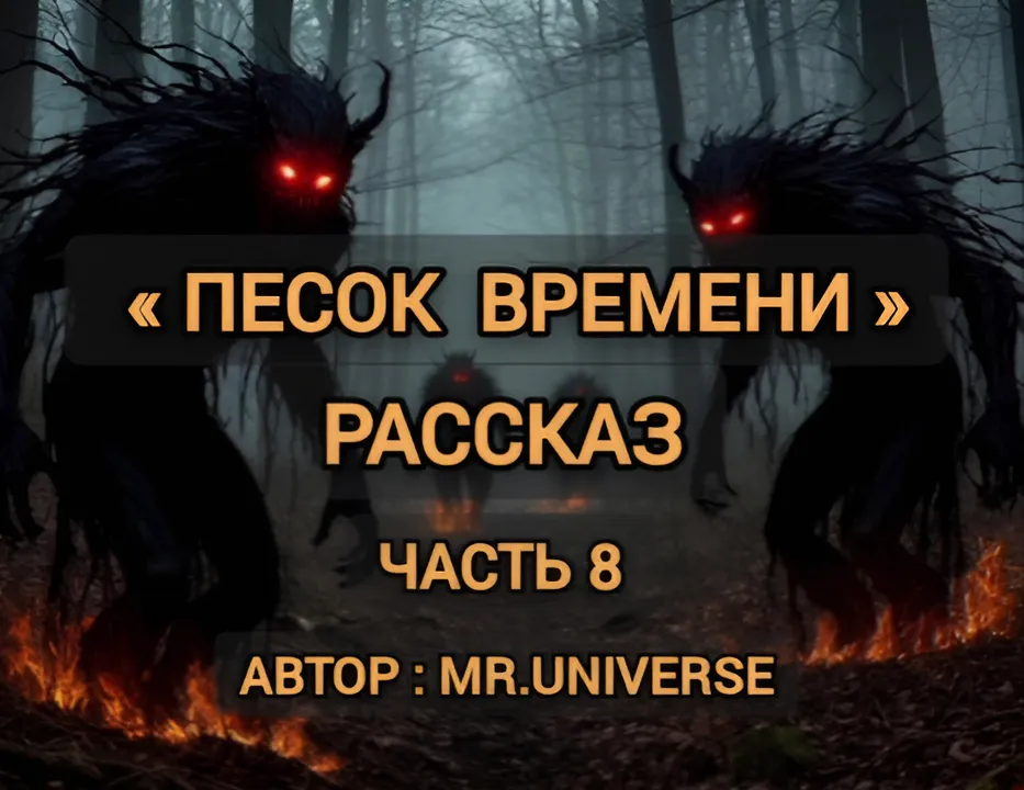 Рассказ: «Песок времени» Часть 8, Автор: MR.UNIVERSE