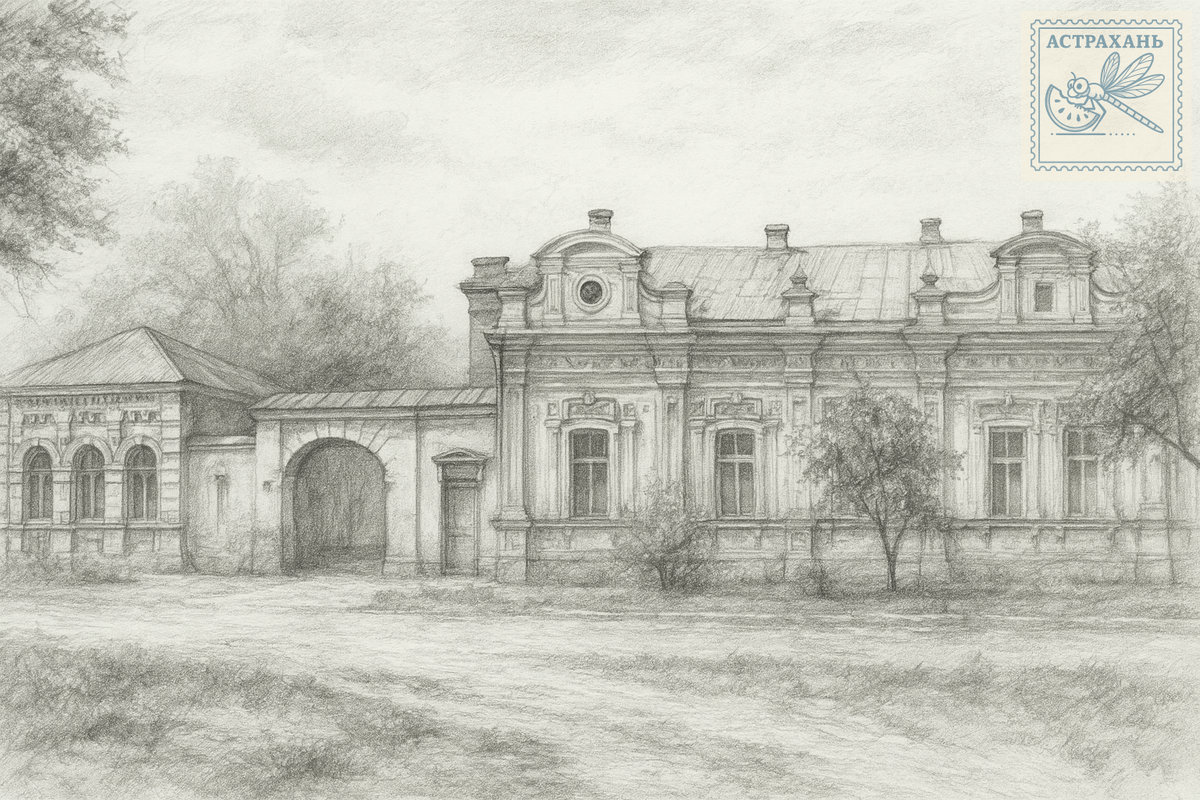 Усадьба Ф.И. Базилевского, какой я ее вижу в начале прошлого века