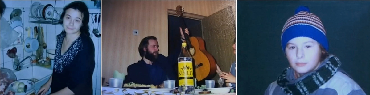 Слева направо: Анна Введенская, Алексей Пушкин, Михаил Введенский